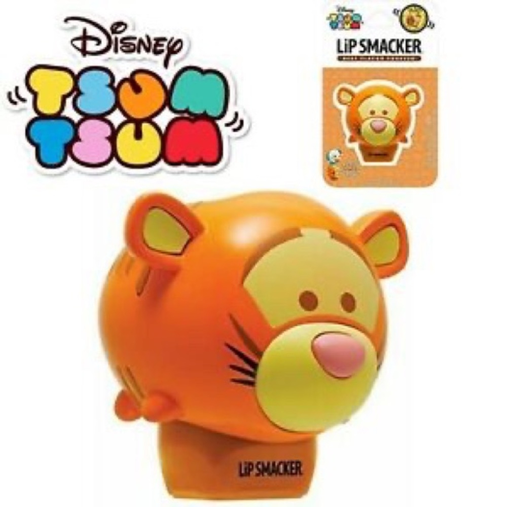 NWT! HTF! DISNEY TSUM TSUM TIGGER LIP SMACKER